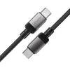 Кабел за данни C9-03 – Acefast, Type-C към Type-C, Fast Charging, 60W, 1.2m – Черен