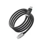 Кабел за данни CTC620P (CCTC620POSBK) - USB-C към USB-C, Дигитален дисплей, 240W, 6A, 480Mbps, E-Marker чип, 2m - Cuktech - Черен
