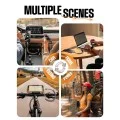Кабел за данни Lisen L114 (YL0125030001) - за CarPlay, USB към Type-C, 3A, 480Mbps, алуминий, силикон, оплетан, 1m - Сив