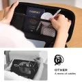 Кабел за данни Lisen (YL0123030001) - Type-C, адаптер USB към Type-C, адаптер Lightning, ABS, 60W, 1m - Бял