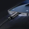Кабел за данни Mcdodo (CA-4820) - USB-C към Lightning, найлонова оплетка, алуминиева сплав, 36W, 1m - Черен