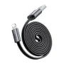 Кабел за данни Mcdodo Self-Winding Series (CA-1160) - USB-A към Lightning, 3A, 1m - Черен