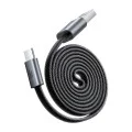 Кабел за данни Mcdodo Self-Winding Series (CA-1200) - USB към Type-C, ултратънък магнитен, 6A, 1m - Черен