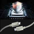 Кабел за данни Spigen Data Cable Essential EB6015CC - Type-C към Type-C, 60W - Естествен титан