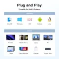 Кабел за данни Techsuit Premium Data Cable ElysiumSync Pro (CX1) - Type-C към Type-C, PD240W, USB4.0 Gen 4, 40Gbps, 8K@60Hz, 1m - Сив