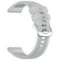 Каишка 22mm за Samsung Galaxy Watch (46mm), Huawei Watch GT/GT 2 (46mm) - Techsuit Watchband (W084) - Бяла