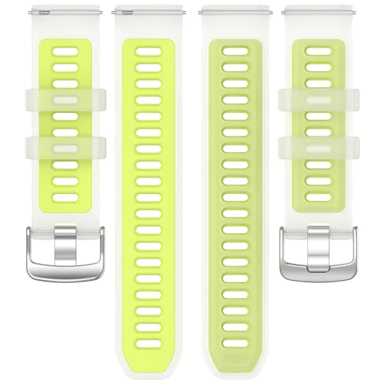 Каишка 22mm за Samsung Galaxy Watch (46mm), Huawei Watch GT/GT 2 (46mm) - Techsuit Watchband (W084) - Бяла
