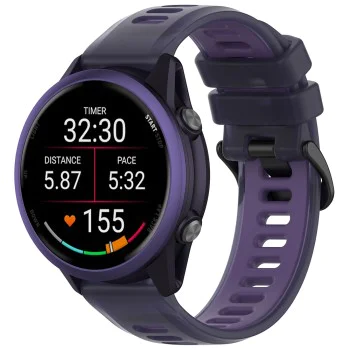 Каишка 22mm за Samsung Galaxy Watch (46mm), Huawei Watch GT/GT 2 (46mm) - Techsuit Watchband (W084) - Лилав