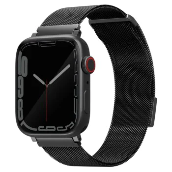 Каишка за Apple Watch 1/2/3/4/5/6/7/8/9/10/11/SE/SE 2/SE 3 (38/40/41/42mm) - UNIQ Dante Series - Графит