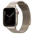 Каишка за Apple Watch 1/2/3/4/5/6/7/8/9/10/11/SE/SE 2/SE 3 (38/40/41/42mm) - UNIQ Dante Series - Звездна светлина (Starlight)