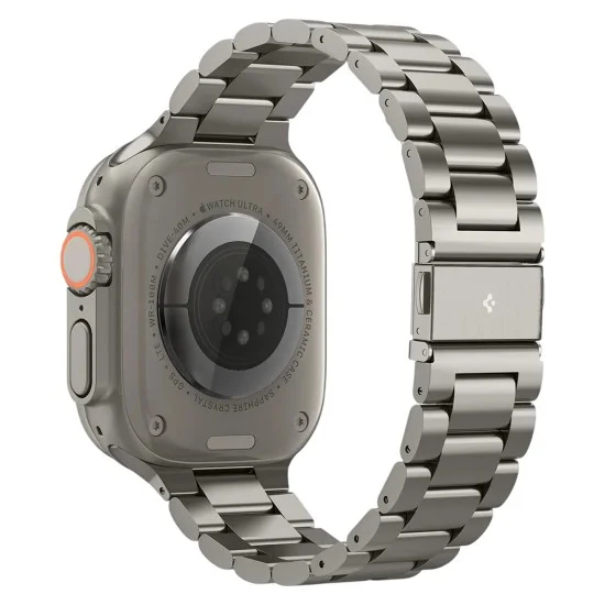 Каишка за Apple Watch 12/11/10/9/8/7/SE (3/2/1 Gen)/6/5/4 (44/45mm) / Ultra 4/3/2/1 (46/49mm) Modern Fit (AMP09105) - Spigen - Натурален