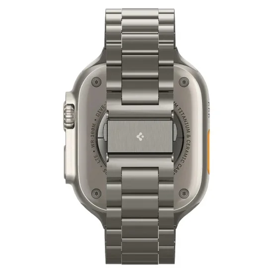Каишка за Apple Watch 12/11/10/9/8/7/SE (3/2/1 Gen)/6/5/4 (44/45mm) / Ultra 4/3/2/1 (46/49mm) Modern Fit (AMP09105) - Spigen - Натурален