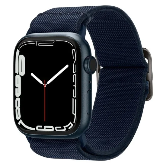 Каишка за Apple Watch 12/11/10/9/8/7/SE (3/2/1 Gen)/6/5/4 (44mm/45mm) / Ultra 4/3/2/1 (46mm/49mm) Lite Fit (AMP02287) - Spigen - Тъмносин