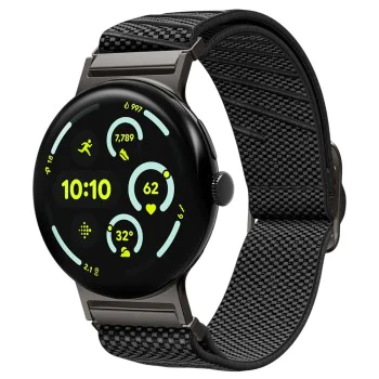 Каишка за Google Pixel Watch 3 / Watch 4 45mm - Lite Fit X - Spigen - Черен