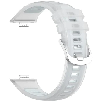 Каишка за Huawei Watch Fit 3 / 4 / 4 Pro / 5 / 5 Pro - Techsuit Watchband (W084) - Бяла
