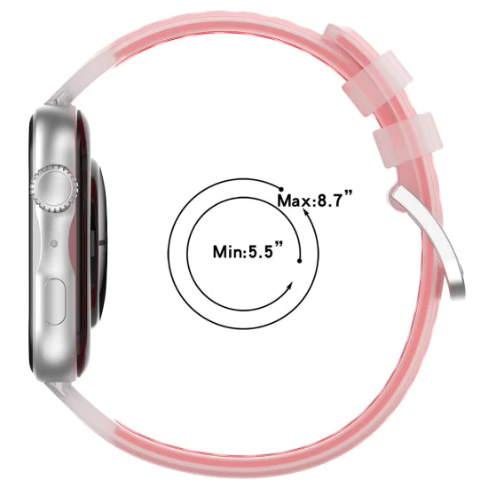 Каишка за Huawei Watch Fit 3 / 4 / 4 Pro / 5 / 5 Pro - Techsuit Watchband (W084) - Бяла