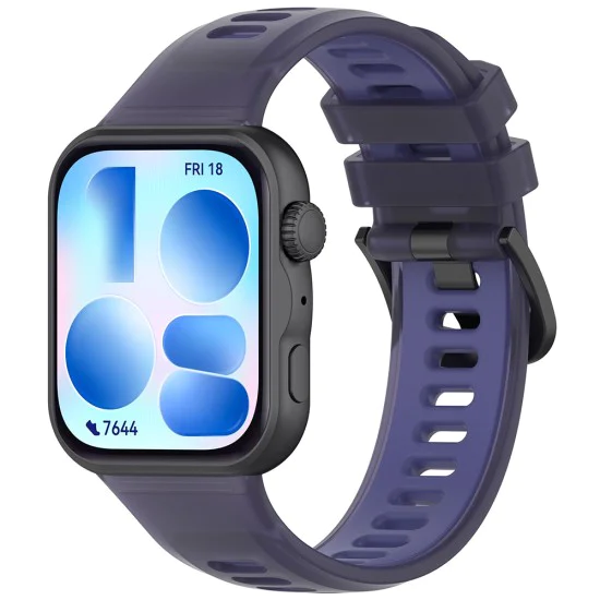 Каишка за Huawei Watch Fit 3 / 4 / 4 Pro / 5 / 5 Pro - Techsuit Watchband (W084) - Лилав