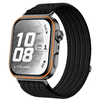 Каишка за Huawei Watch Fit 5 - Techsuit Watchband (W085) - Черна