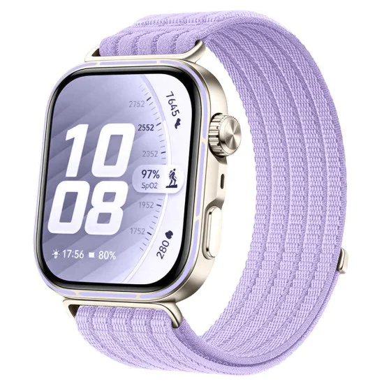Каишка за Huawei Watch Fit 5 - Techsuit Watchband (W085) - Хиацинтово лилаво