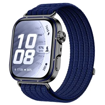 Каишка за Huawei Watch Fit 5 - Techsuit Watchband (W085) - Лазурно синьо