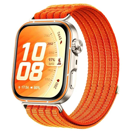 Каишка за Huawei Watch Fit 5 - Techsuit Watchband (W085) - Оранжева