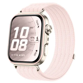 Каишка за Huawei Watch Fit 5 - Techsuit Watchband (W085) - Перлена пудра