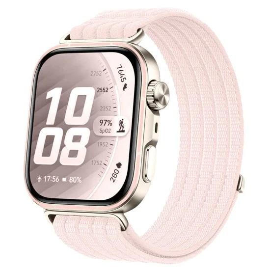 Каишка за Huawei Watch Fit 5 - Techsuit Watchband (W085) - Перлена пудра