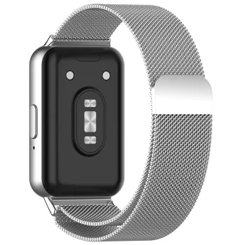 Каишка за Samsung Galaxy Fit3 - Techsuit Watchband (W009) - Сребриста