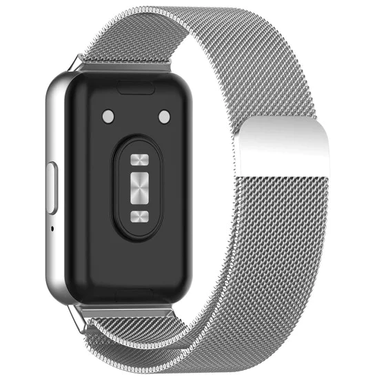 Каишка за Samsung Galaxy Fit3 - Techsuit Watchband (W009) - Сребриста