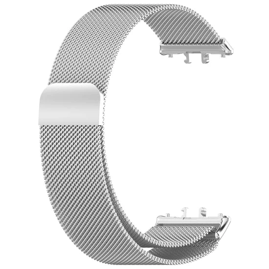 Каишка за Samsung Galaxy Fit3 - Techsuit Watchband (W009) - Сребриста