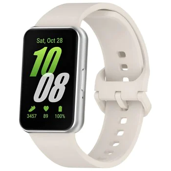 Каишка за Samsung Galaxy Fit3 - Techsuit Watchband (W086) - Кремава