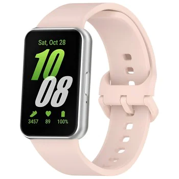 Каишка за Samsung Galaxy Fit3 - Techsuit Watchband (W086) - Нежнорозова