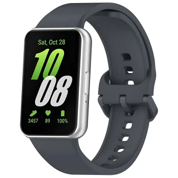 Каишка за Samsung Galaxy Fit3 - Techsuit Watchband (W086) - Тъмносива