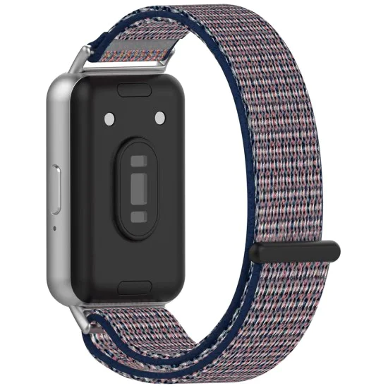 Каишка за Samsung Galaxy Fit3 - Techsuit Watchband (W087) - Синя мозайка