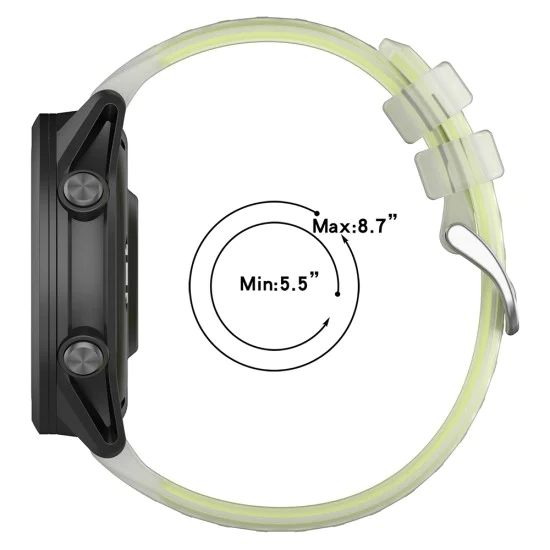 Каишка за Samsung Galaxy Watch 4/5/Active 2, Huawei Watch GT 3 (42mm) - Techsuit Watchband (W084) - Бяла