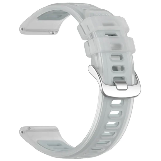 Каишка за Samsung Galaxy Watch 4/5/Active 2, Huawei Watch GT 3 (42mm) - Techsuit Watchband (W084) - Бяла
