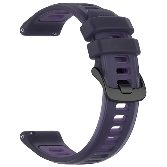 Каишка за Samsung Galaxy Watch 4/5/Active 2, Huawei Watch GT 3 (42mm) - Techsuit Watchband (W084) - Лилав