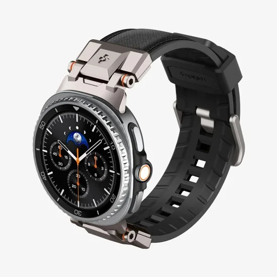 Каишка за Samsung Galaxy Watch9 / Watch8 (40mm / 44mm) / Watch8 Classic - DuraPro Armor - Spigen - Черна