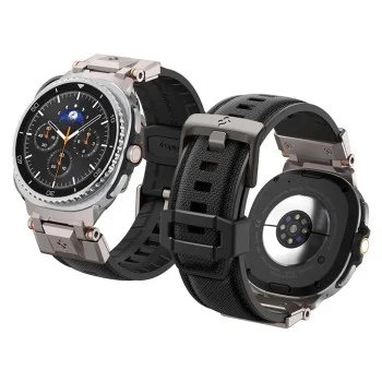 Каишка за Samsung Galaxy Watch9 / Watch8 (40mm / 44mm) / Watch8 Classic - DuraPro Armor - Spigen - Черна