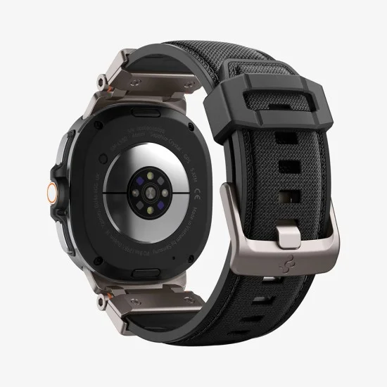 Каишка за Samsung Galaxy Watch9 / Watch8 (40mm / 44mm) / Watch8 Classic - DuraPro Armor - Spigen - Черна