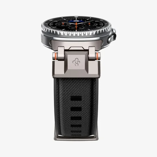 Каишка за Samsung Galaxy Watch9 / Watch8 (40mm / 44mm) / Watch8 Classic - DuraPro Armor - Spigen - Черна