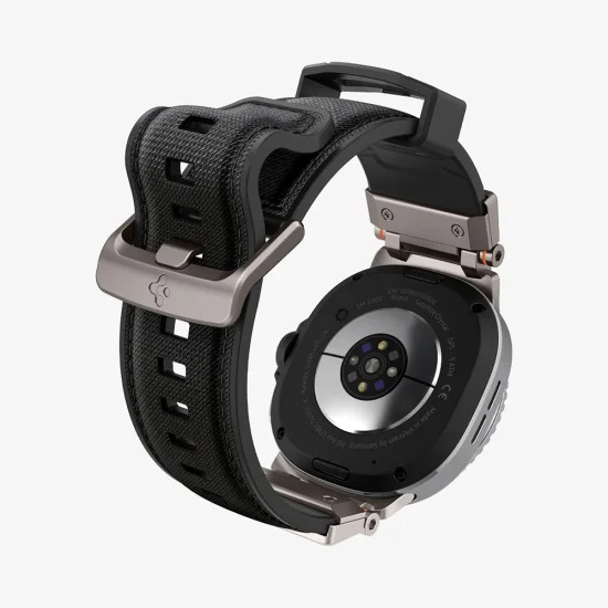 Каишка за Samsung Galaxy Watch9 / Watch8 (40mm / 44mm) / Watch8 Classic - DuraPro Armor - Spigen - Черна