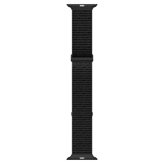 Каишка Spigen - Band WBF01 (AMP11833) - Apple Watch 11/10/9/8/7/SE(3/2/1 Gen)/6/5/4/(44mm/45mm)/Ultra 3/2/1 (46mm/49mm) - Черен