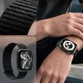 Каишка Spigen - Band WBF01 (AMP11833) - Apple Watch 11/10/9/8/7/SE(3/2/1 Gen)/6/5/4/(44mm/45mm)/Ultra 3/2/1 (46mm/49mm) - Черен