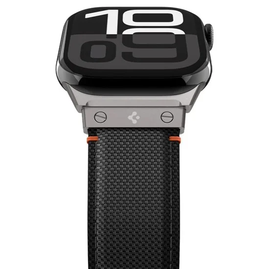 Каишка Spigen - Classic Fit (AMP09304) - Apple Watch 12/11/10/9/8/7/SE (3/2/1 Gen)/6/5/4/(44/45mm)/ Ultra 4/3/2/1 (46/49mm) - Черен