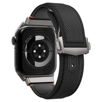 Каишка Spigen - Classic Fit (AMP09304) - Apple Watch 12/11/10/9/8/7/SE (3/2/1 Gen)/6/5/4/(44/45mm)/ Ultra 4/3/2/1 (46/49mm) - Черен