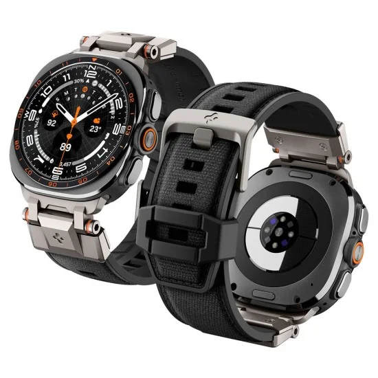 Каишка Spigen DuraPro Armor (AMP11615) - Samsung Galaxy Watch Ultra 2 / Watch Ultra 47mm - Черен