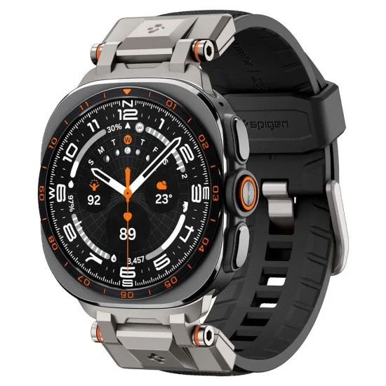Каишка Spigen DuraPro Armor (AMP11615) - Samsung Galaxy Watch Ultra 2 / Watch Ultra 47mm - Черен
