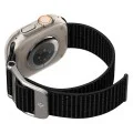 Каишка Spigen - DuraPro Flex (AMP02465) - Apple Watch 12/11/10/9/8/7/SE (3/2/1 Gen)/6/5/4/(44/45mm)/ Ultra 4/3/2/1 (46/49mm) - Черен