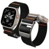 Каишка Spigen DuraPro Flex (AMP05981) - Apple Watch 12 / 11 / 10 / 9 / 8 / 7 / SE (3/2/1 Gen) / 6 / 5 / 4 / (44/45mm) / Ultra 4 / 3 / 2 / 1 (46/49mm) - Черен